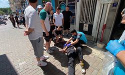 Nazilli’de motosikletler çarpıştı, 2 yaralı