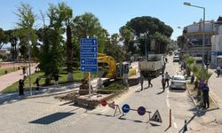 Yenipazar’ın giriş yolları için ilk kazma vuruldu