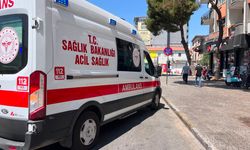 Aydın’da yola dökülen mıcır kazaya neden oldu