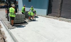 Germencik’te üstyapı çalışmaları başladı