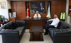 AK Partili Gürbüz'ün ilk ziyareti Kaymakam Kan'a oldu