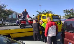 Aniden açılan kapı kazaya neden oldu