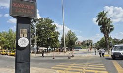 Aydın kavruluyor: Sıcaklık termometreye yansıdı