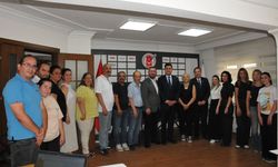 AYSO Başkanı Maraş'tan gazetecilere anlamlı ziyaret