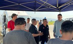 Başkan Arıcı, arama çalışmalarını yerinde inceledi: "Dualarımız Şahin evladımız için"