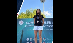 Aydın'ın gururu Gaye’den Türkiye ikinciliği