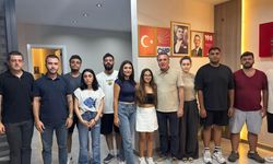 CHP'li gençlerden Başkan Gürbilek'le tam destek