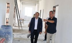 Çine’deki 71 yıllık okulun yerinde yeni eğitim yuvası yükseliyor