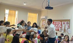 Didim AK Partili gençlerden yaz kuran kursu kursiyerlerine dondurma sürprizi