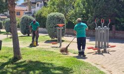 Efeler Belediyesi Mimar Sinan Mahallesi’ndeki parkları bakıma aldı
