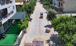 Efeler Belediyesi Umurlu’daki 10 bin metrekarelik yola parke taşı döşeyecek