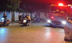 Nazilli'de gece yarısı yangın paniği: Ekiplerden hızlı müdahale