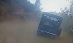 Çine yangınında talihsiz kaza: Jeep uçuruma yuvarlandı