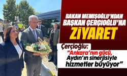 Bakan Memişoğlu’ndan Başkan Çerçioğlu’na ziyaret