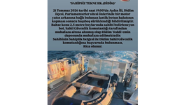 Didim açıklarında bulunan sahipsiz botun sahibi aranıyor