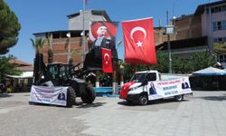 İncirliova'nın gücüne güç katan araçlar tanıtıldı