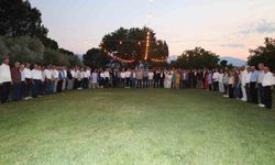 Karacasu Kaymakamı Mehmet Gündoğdu’ya veda yemeği