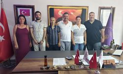 Kuşadası Gazeteciler Derneği'nden ilçe protokolüne ziyaret