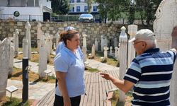 Kuşadası'nın tarihi mezar taşları turizme açılıyor