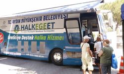 Mobil Halk Ege Et bu kez Güzelçamlı’da vatandaşlarla buluştu