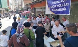 Nazilli AK Parti Kadın Kolları'ndan aşure hayrı