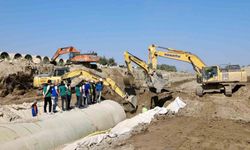 Aydın tarımına güç katacak projede dev borular döşeniyor