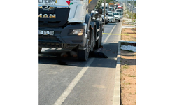 Aydın’da feci kaza : Beton mikseri yayayı ezdi geçti