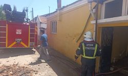 Yenipazar’da facia ucuz atlatıldı : Müstakil evi itfaiye ekipleri kurtardı