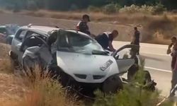 Eşini hastaneye götürüyordu! Takla atan araçtaki çift yaşamını yitirdi