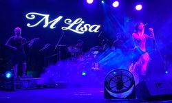 M Lisa, Nazilli’de ’Yaz Konser’inde sahne aldı