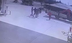 Silah zoruyla genç kadını kaçırdı: O anlar kamerada