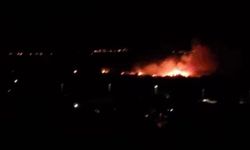 Ege'de bir panik daha: Ovalık alanda yangın