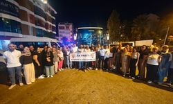 AK Parti Kuşadası '25. yıl' coşkusu için Ankara yolunda
