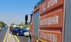 Aydın'da 8 araç birbirine girdi