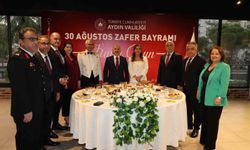 Aydın’da Zafer Bayramı resepsiyonu gerçekleştirildi
