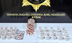 Aydın’da 2 bin 456 sentetik ecza ele geçirildi