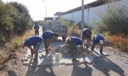 Bozdoğan Belediyesi üstyapı çalışmalarına devam ediyor