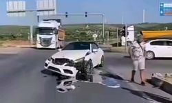 Didim’de korkutan kaza: İki araç kullanılamaz hale geldi