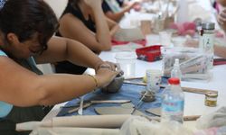 Didim Belediyesi Seramik Kursu devam ediyor