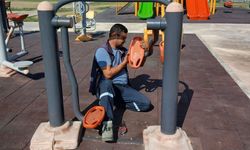 Didim Belediyesi'nden parklarda bakım onarım çalışması