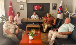 Didim Şoförler Odası Başkanı Şam, okul servis şoförleriyle bir araya geldi