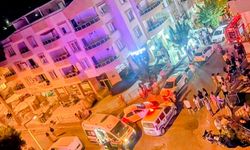Didim Altınkum'da Korkutan Yangın! Dördüncü Kat Alevlere Teslim Oldu