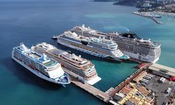 Ege Port'ta kruvaziyer akını devam ediyor