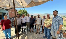 Eski bakan Kılıç, Bozdoğan'da üreticilerle buluştu