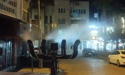 Germencik’te gece ilaçlaması sürüyor