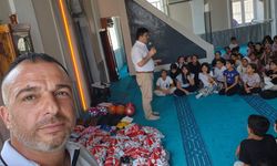 Germencik’te Kur’an kursu öğrencilerine anlamlı hediye