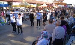 Karacasu'da 14 metre 70 santimlik pideyle rekor denemesi