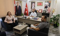 Kaymakam Kan'dan AK Parti Nazilli İlçe Başkanlığı'na ziyaret