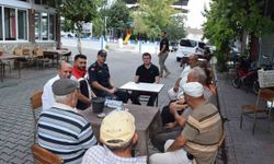Kaymakam Sözen, yangın mağduru aileleri yalnız bırakmadı