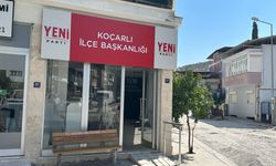 Koçarlı’da 'YENİ Parti' binası dikkat çekti: “Özgür Arıcı’nın seçim ofisi mi?”